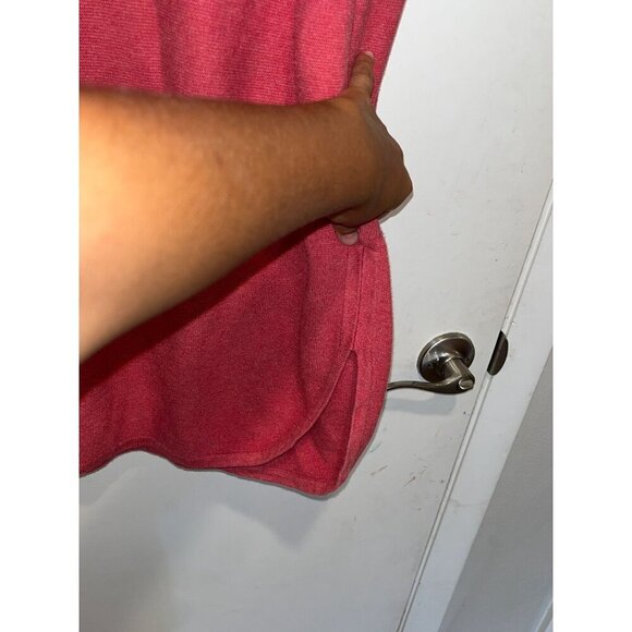 EILEEN FISHER Red Long-Sleeve Loose Fit Knit Sweater Top Women’s Casual Style Si - Picture 3 of 10